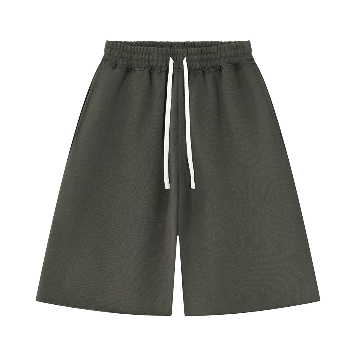 Unisex Heavyweight Raw Edge Shorts