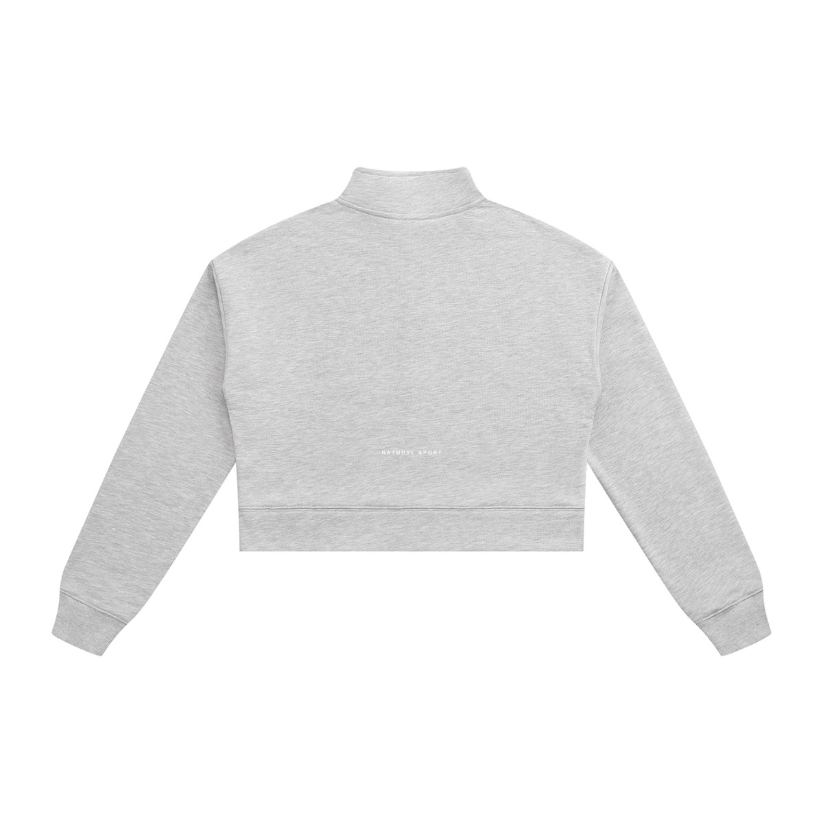 Crop Quarter-Zip Sweatshirt