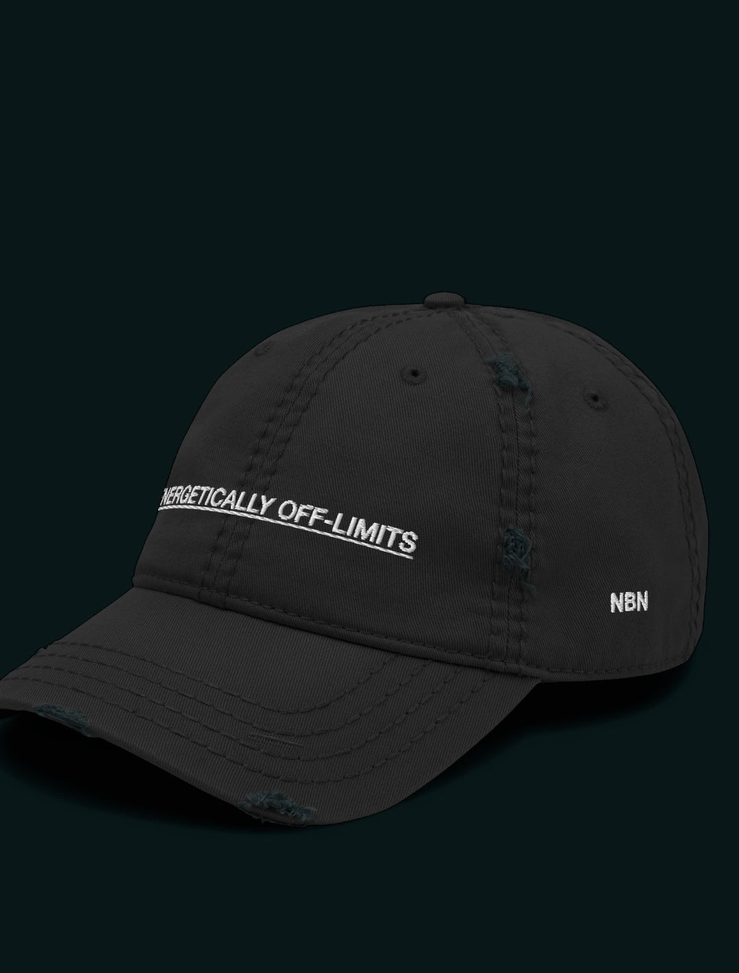 The Energetically Off-Limits Distressed Dad Hat