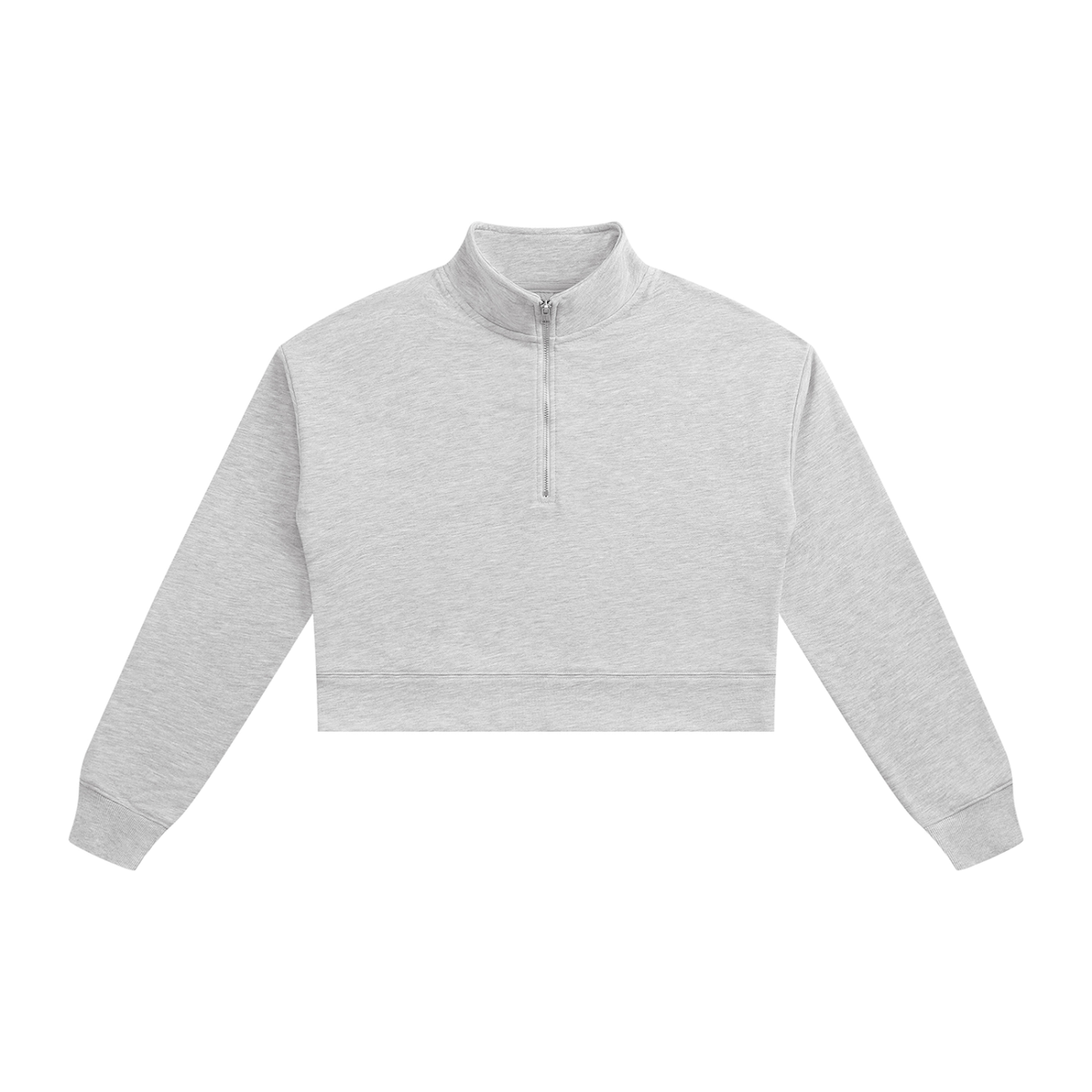 Crop Quarter-Zip Sweatshirt