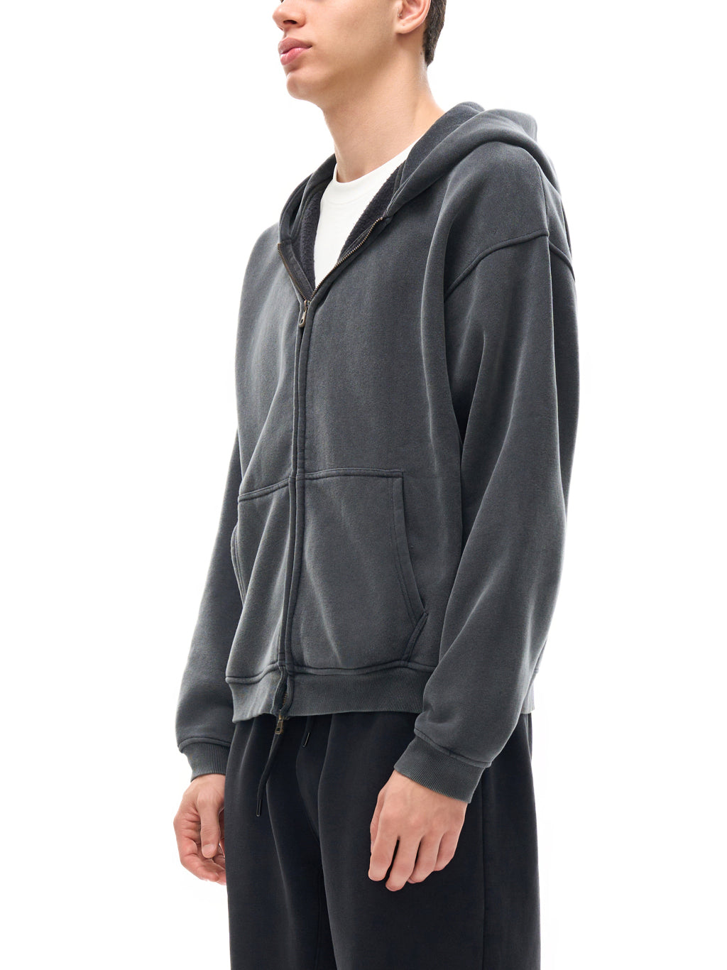 Unisex Boxy Fleece Hoodie