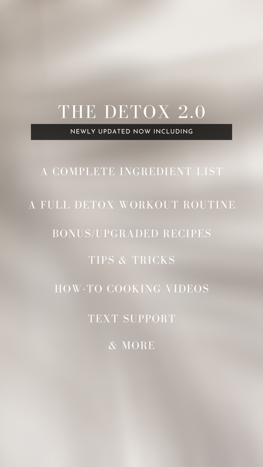 THE DETOX 2.0